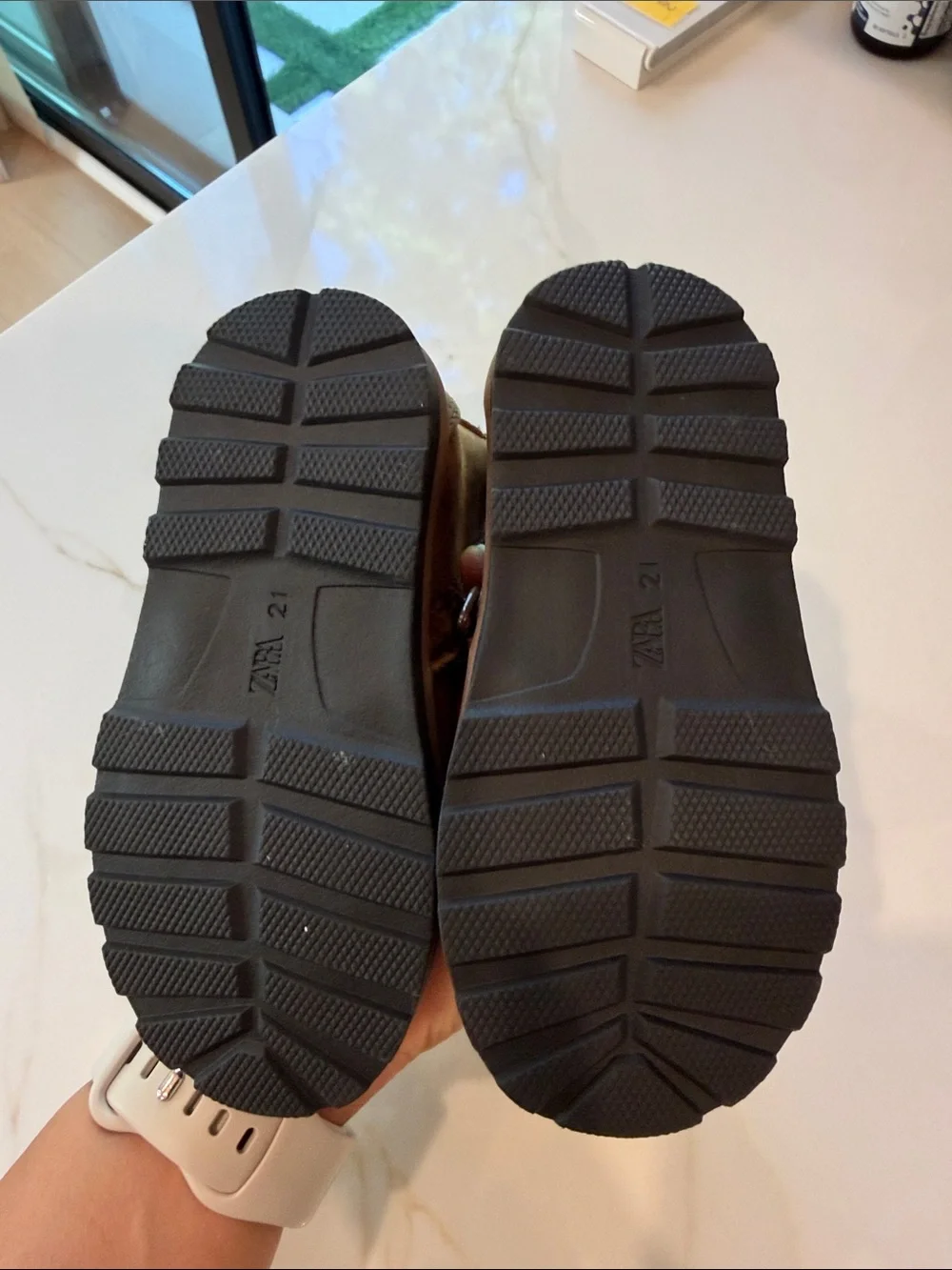 Zara Kids Brown Chelsea Boots Toddler 5 1/2